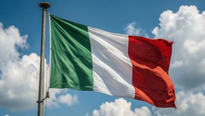 Waving Flag Sky