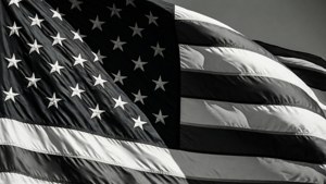 Waving Grunge Flag