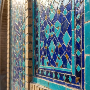 Wazir Khan Tiles Detail