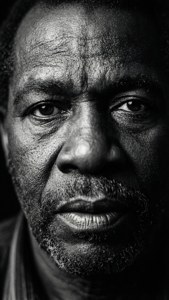 Weary Bluesman Close-up