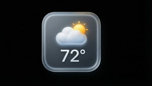 Weather Widget Dark