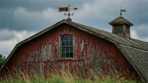 Weathered Barn Detail