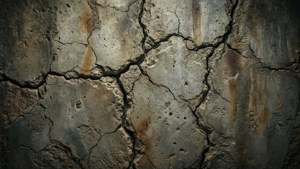 Weathered Concrete Cracks