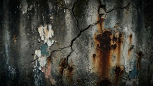 Weathered Concrete Cracks