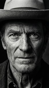 Weathered Face Portrait