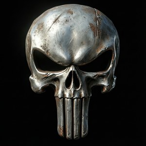 Weathered Skull Emblem
