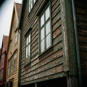 Weathered Wood of Bryggen
