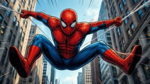 Web-Swinging Action