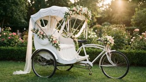 Wedding Rickshaw Garden