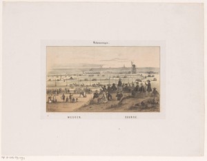 Wedren te Scheveningen op 3 augustus 1846.