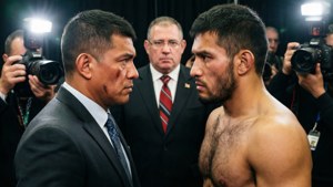 Weigh-In Stare Down