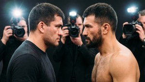 Weigh-In Stare Down