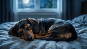 Weiner Dog Dreaming