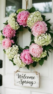 Welcome Spring Wreath