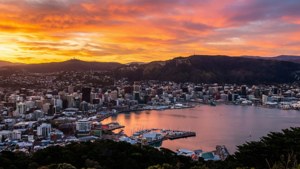 Wellington Sunset Panorama