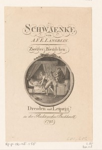 Wenzel verschijnt aan Leopold in de vorm van een ezel