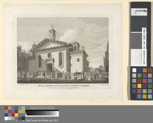 West Front of Saint Paul's Covent Garden