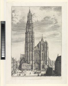 Westgevel van de Onze-Lieve-Vrouwe-Kathedraal te Antwerpen