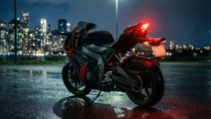 Wet Asphalt Night