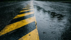Wet Road Stripes