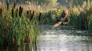 Wetlands Morning Flight