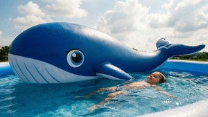 Whale Pool Float