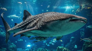 Whale Shark at Kaiyukan