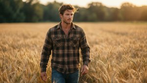 Wheat Field Golden Hour