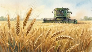 Wheat Field Harvest