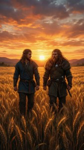 Wheat Field Sunset