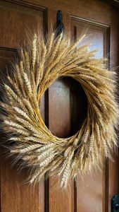 Wheat Wreath Door
