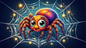 Whimsical Cartoon Web