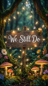 Whimsical Forest Sign