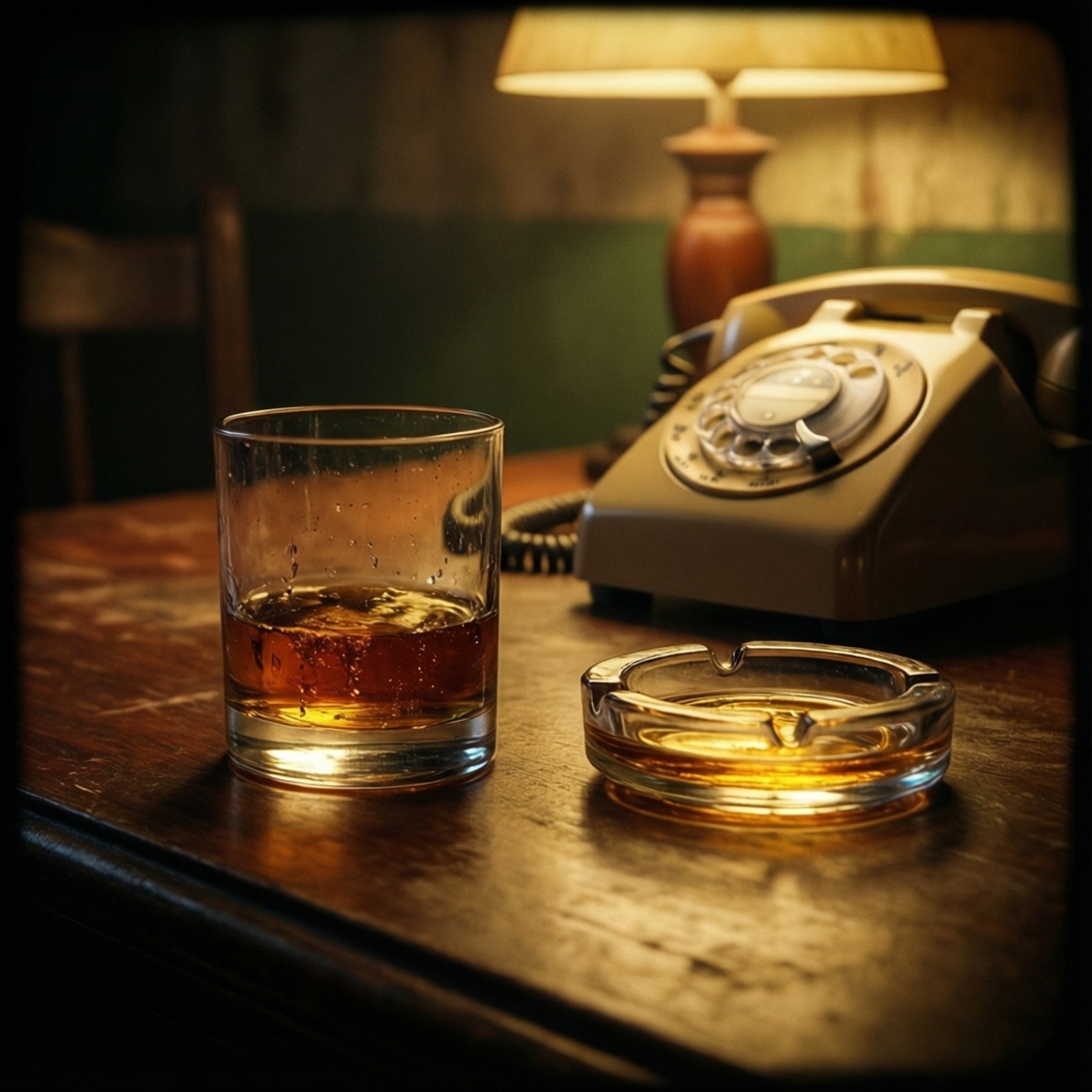 Whiskey Retro Still by Wallpapers.art Studio
