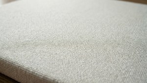 White Canvas Weave