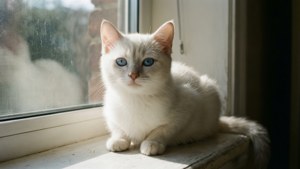 White Cat Sunbeam