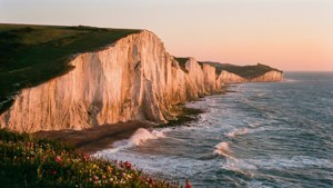 White Cliffs at Sunset