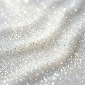 White Fade Glitter