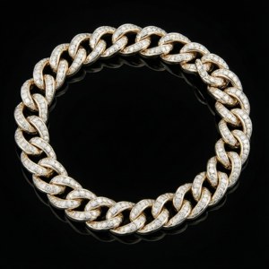 White Gold Diamond Circle