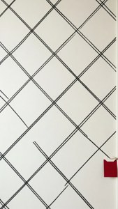 White Grid Tag