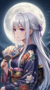 White Hair Moon