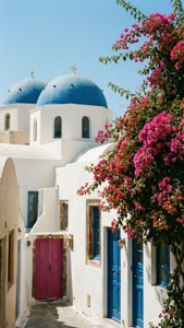 White Houses Blue Domes