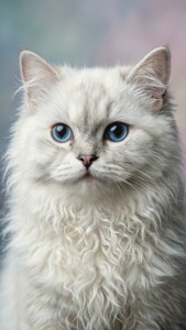 White Laperm Close-Up