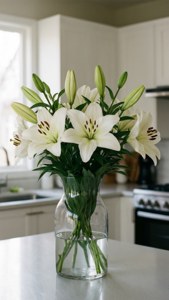 White Lily Bunch