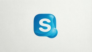 White Minimal Skype