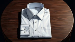 White Shirt Flat Lay