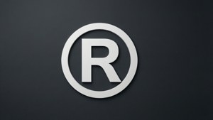 White Symbol on Gray