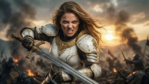 White Warrioress