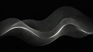 White Waves Black