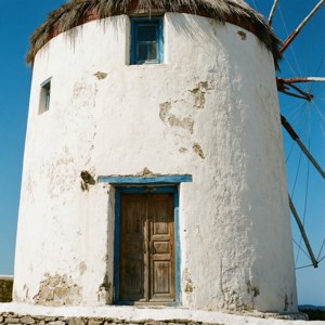 White Windmill Detail